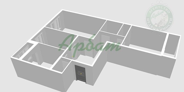 Снять 3-к квартиру, 67 кв.м. (№14996)