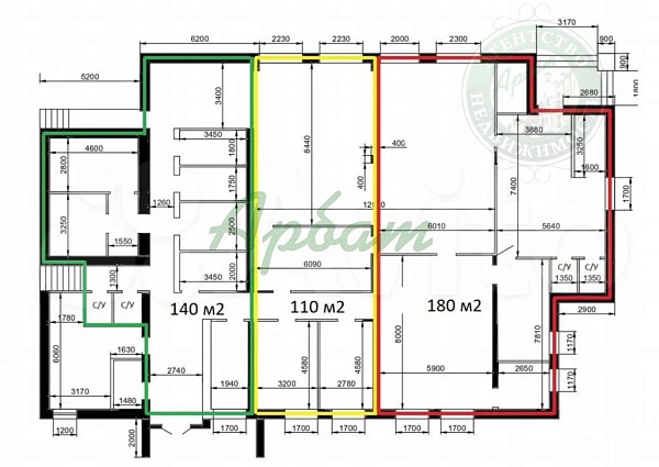 Помещение свободного назначения, 449 кв.м., Рабочая ул, 11/67