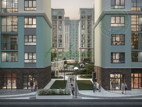 2-к квартира в новостройке, 65 кв.м. (№13797)