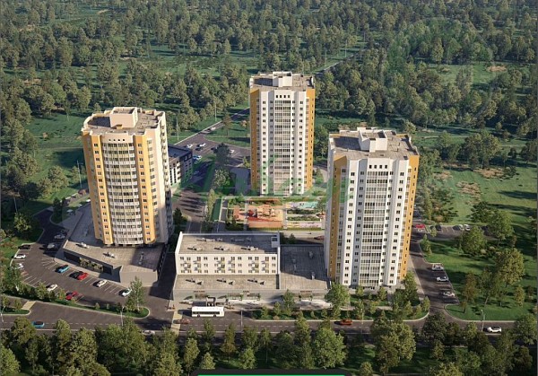 1-к квартира в новостройке, 46 кв.м. (№13143)