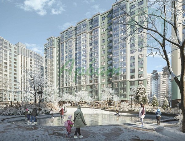 2-к квартира в новостройке, 65 кв.м. (№13797)