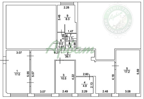 Коммерческая недвижимость, 100 кв.м. (№14453)