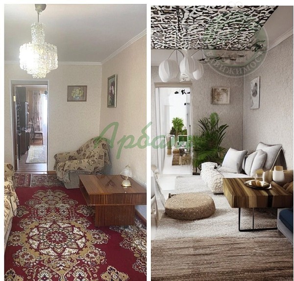 3-к квартира, 56 кв.м. (№14343)