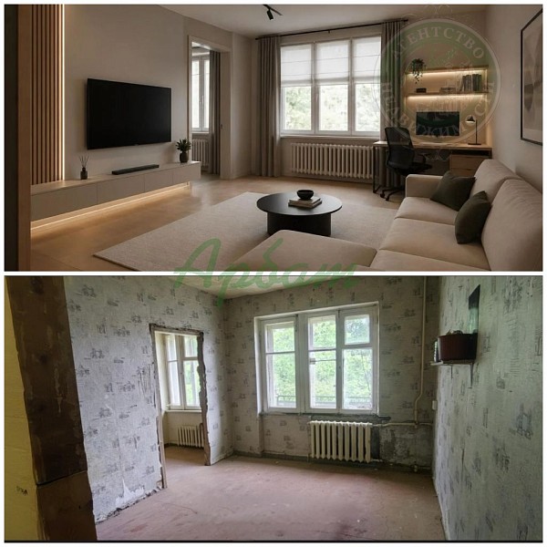 3-к квартира, 43 кв.м. (№14845)